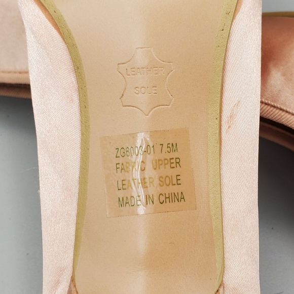 Zigi New York peach kitty heels - Picture 5 of 5